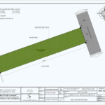 Mặt bằng khu đất xây dựng của nhà phố hiện đại tại Hải Phòng