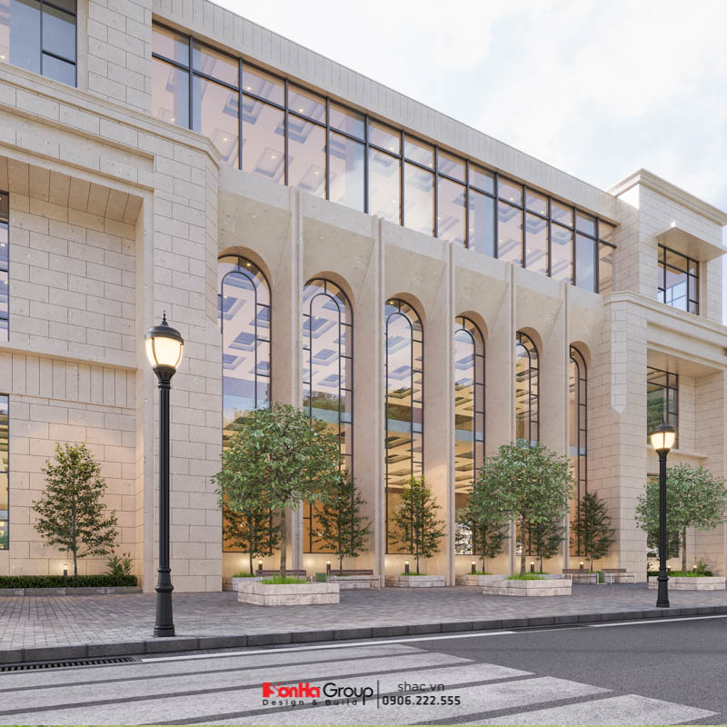 Ấn tượng với mẫu nhà hàng tiệc cưới sang trọng, gần gũi với thiên nhiên 3