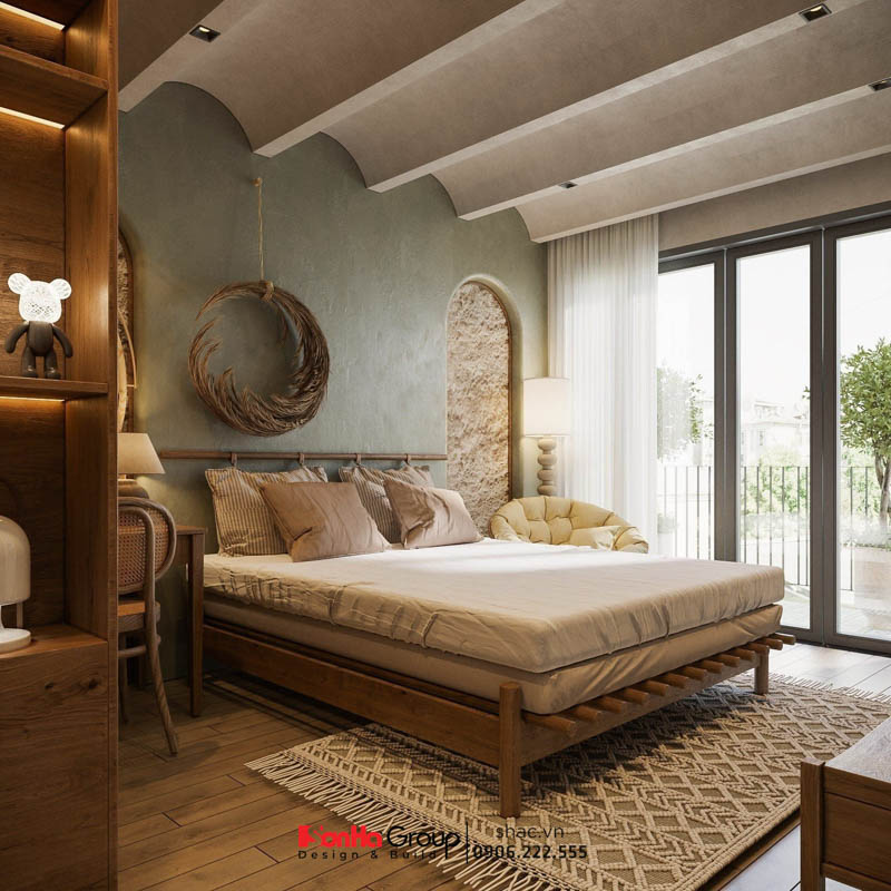 Biệt thự Địa Trung Hải - Sống trong giấc mơ về bờ biển vô tận 70 Đồ trang trí tự nhiên cho phòng ngủ phong cách Địa Trung Hải