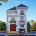 Cải tạo biệt thự Tân cổ điển 4 tầng tại Hải Phòng