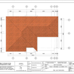 Mặt bằng cải tạo tầng mái của biệt thự Tân cổ điển tại Hải Phòng