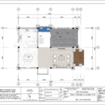 Mặt bằng cải tạo tầng 1 biệt thự Tân cổ điển tại Hải Phòng