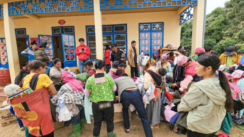 Sơn Hà chung tay cùng Cộng đồng Giá Tốt Hải Phòng gây quỹ xây trường cho trẻ em Nà Tấu, Sơn La 1