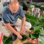 Trải nghiệm gói bánh chưng đầu năm của các thành viên Sơn Hà Group