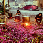 Trải nghiệm nấu bánh chưng dịp cuối năm