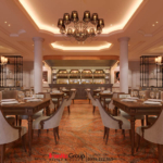 Không gian cải tạo nội thất nhà hàng Sachi