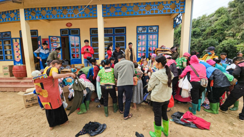 Hoạt động từ thiện diễn ra trong sự kiện gây quỹ