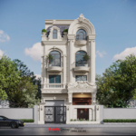 Nhà ống Tân cổ điển 4 tầng 1 tum - Mảnh ghép hoàn hảo cho nhịp sống gia đình