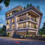 Biệt thự kinh doanh hiện đại 3 tầng tại Thái Bình