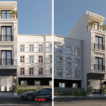 Thiết kế nhà ống Tân cổ điển 4 tầng 32,7m2 tại Hải Phòng