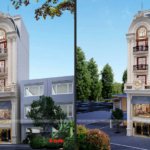 Thiết kế nhà ống Tân cổ điển 5 tầng 60m2 tại Hải Phòng