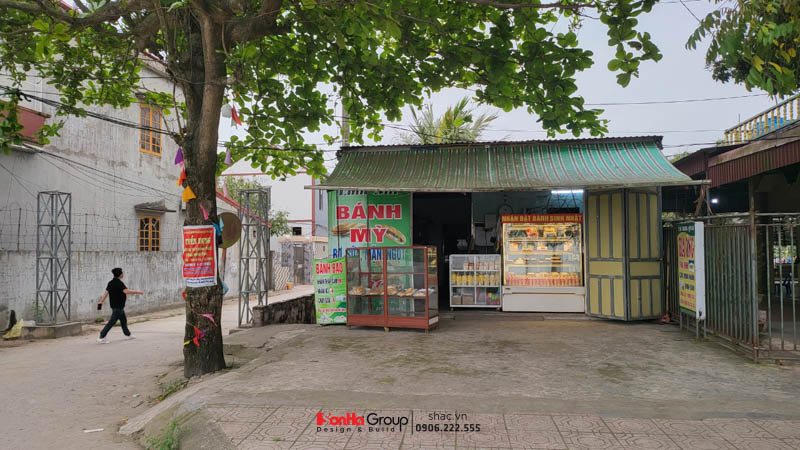 Hiện trạng khu đất xây dựng của biệt thự hiện đại tại Thái Bình