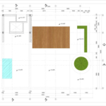 Mặt bằng mái cải tạo của khách sạn mini 5 tầng tại Quảng Ninh