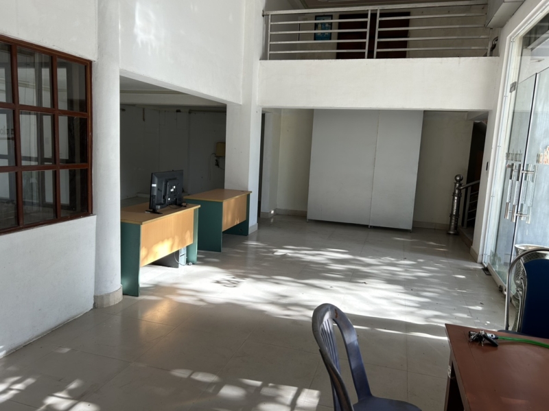 Hiện trạng tầng 1 mẫu khách sạn mini 5 tầng tại Quảng Ninh