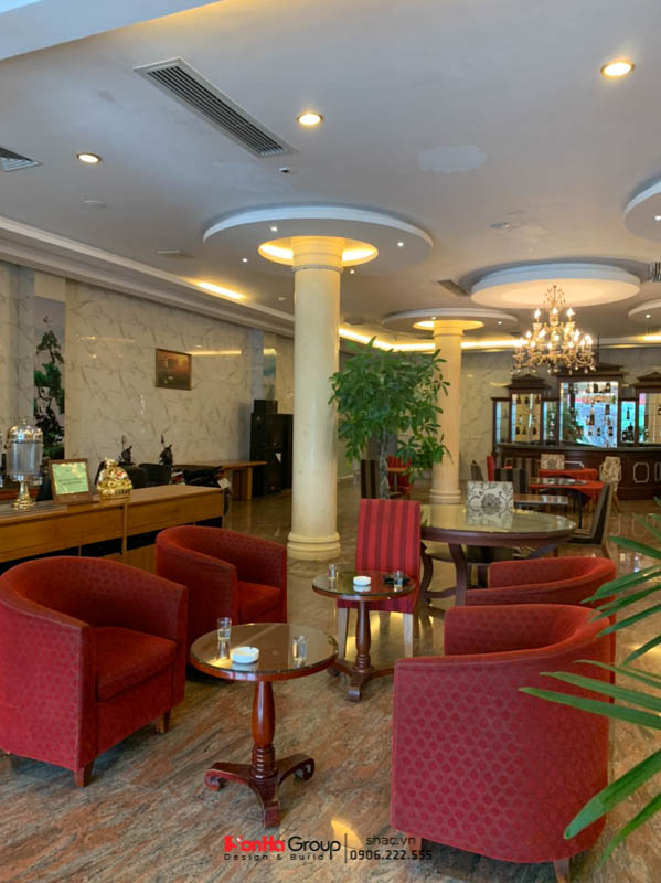 Sảnh nhà hàng Sachi trước khi cải tạo nội thất