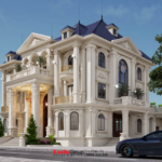 Không gian sống tiện nghi giúp nâng tầm chất lượng sống tại biệt thự Tân cổ điển 3 tầng