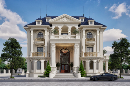 Biệt thự Tân cổ điển 3 tầng thời thượng tại Bắc Ninh