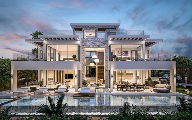 10+ mẫu thiết kế biệt thự có bể bơi hiện đại đẹp nhất 2025 2 10+ mẫu thiết kế biệt thự có bể bơi hiện đại đẹp nhất 2025 2