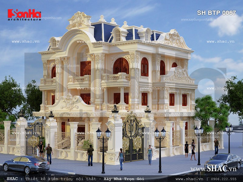 thiết kế biệt thự kiểu Pháp thiết kế biệt thự kiểu Pháp
