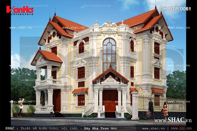 biệt thự kiểu Pháp biệt thự kiểu Pháp