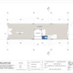 Mặt bằng tầng 1 nhà ống kết hợp kinh doanh tại Hải Phòng