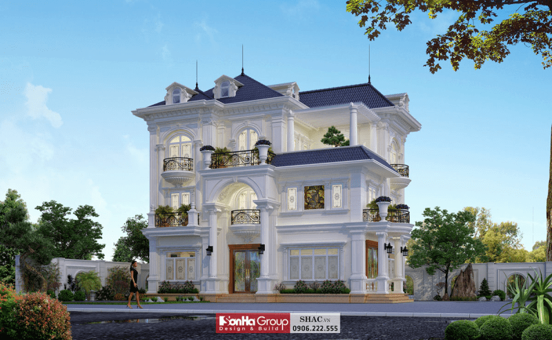 mẫu thiết kế biệt thự đẹp