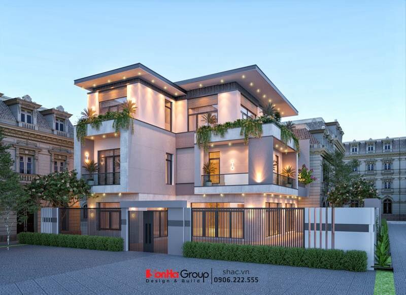 mẫu thiết kế biệt thự đẹp