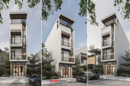 Nhà ống Hiện đại 4 tầng - Tổ ấm mơ ước cho cả gia đình