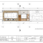 Mặt bằng tầng 1 nhà ống Tân cổ điển tại Hà Nam