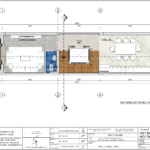 Mặt bằng tầng 2 nhà ống Tân cổ điển 6 tầng tại Hà Nam