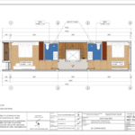 Mặt bằng tầng 3 nhà ống Hiện đại 4 tầng tại Hải Dương