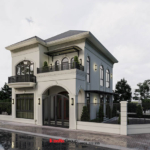 Biệt thự Tân cổ điển 2 tầng 108m2 tiện nghi cho gia đình tại Hải Phòng