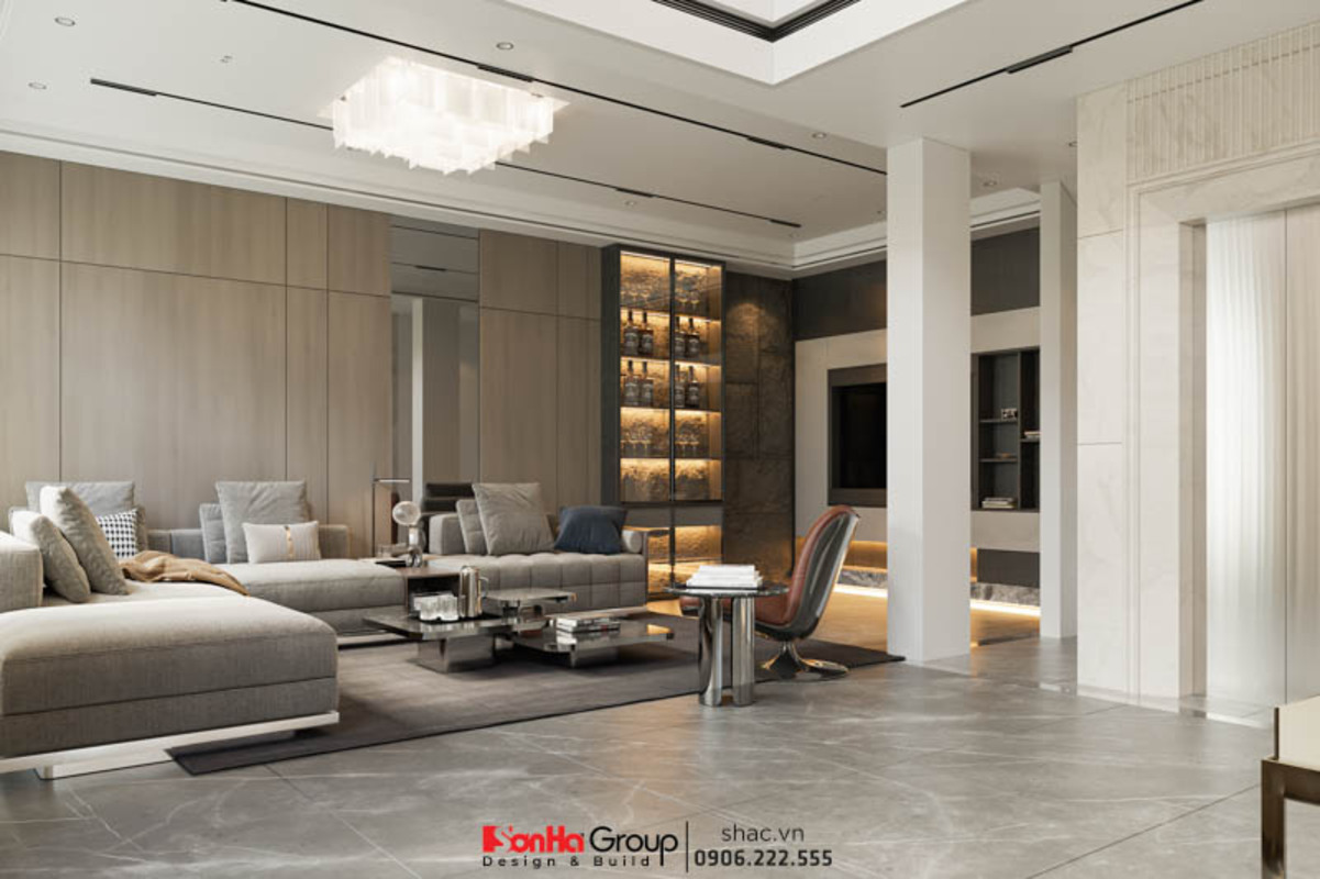 Chi phí xây biệt thự hiện đại cao hay thấp phụ thuộc vào nhu cầu thiết kế và địa điểm xây dựng.