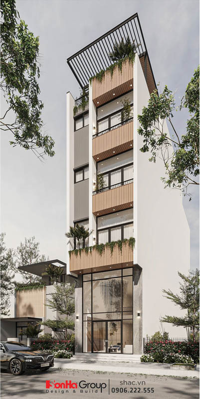 Nhà ống đơn giản tối ưu công năng, đáp ứng nhu cầu sống cơ bản của gia đình.