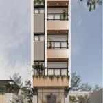 Mặt tiền tối giản, tinh tế của nhà ống đơn giản 5 tầng