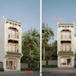 Green House: Nhà ống kinh doanh 3 tầng với những 