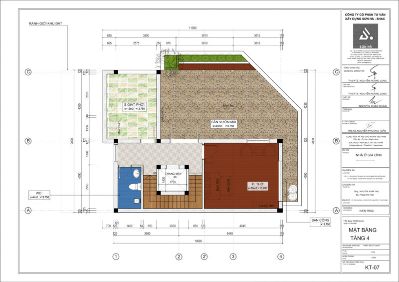 Sống Như Nghỉ Dưỡng Mỗi Ngày - Mẫu Biệt Thự 4 Tầng Đẹp Xuất Sắc Từ Sơn Hà Group 22 Mặt bằng tầng 4 biệt thự 4 tầng Hiện đại
