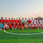 Sơn Hà Group giao hữu bóng đá với Công ty TNHH Du lịch và Đầu tư Việt Vương 12