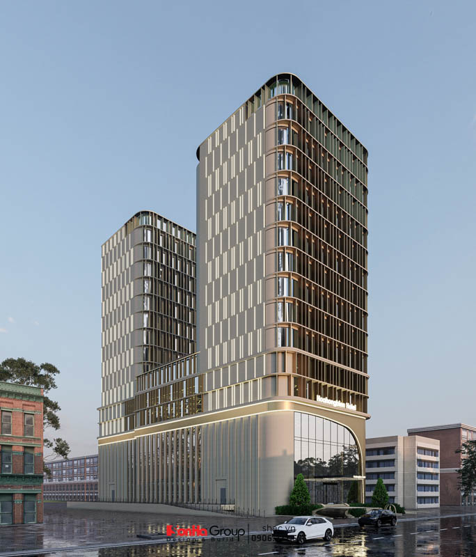 Khách sạn 5 sao sử dụng các chất liệu cao cấp hàng đầu trong thiết kế