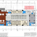 Mặt bằng tầng 1 của khách sạn 5 sao kết hợp trung tâm thương mại ở Thanh Hóa