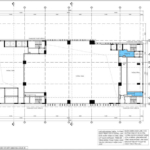 Mặt bằng tầng lửng 4 của khách sạn 5 sao Hiẹn đại tại Thanh Hóa