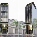 Nhà phố kinh doanh 5 tầng ôm trọn ánh sáng tại Hải Phòng