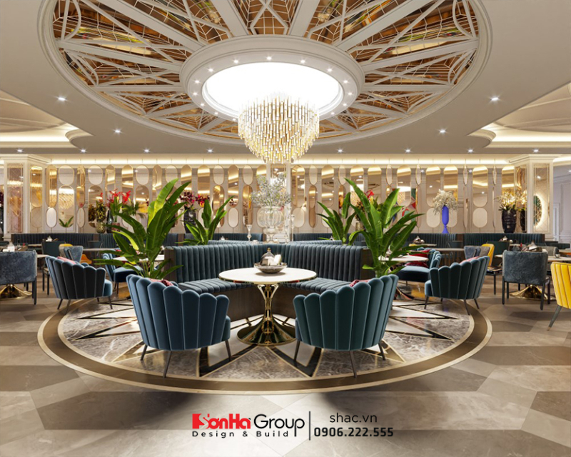 Sơn Hà Group Bật Mí Công Thức Thiết Kế Khách Sạn Hiện Đại Sinh Lời Cao 7 Thiết kế nội thất nhà hàng khách sạn đẹp