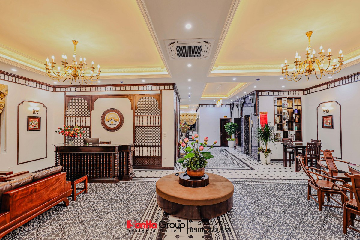 Xu hướng thiết kế nội thất khách sạn theo phong cách Indochine