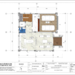 Mặt bằng tầng 1 của mẫu thiết kế biệt thự Nghệ An