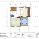 Mặt bằng tầng 4 của biệt thự Nghệ An