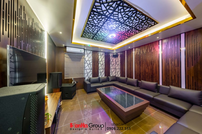 Sơn Hà Group: Công ty thiết kế thi công nội thất biệt thự uy tín với hàng ngàn mẫu thiết kế đẹp, đẳng cấp 37 Phòng karaoke được thiết kế theo sở thích của gia chủ