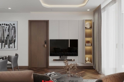 Thiết kế nội thất căn hộ cho thuê sang trọng tại Diamond Crown Hải Phòng