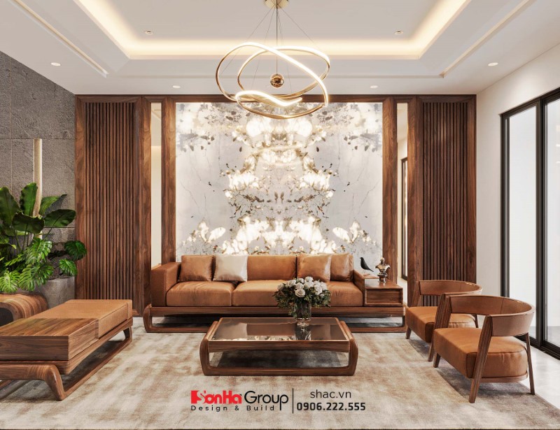 Sơn Hà Group: Công ty thiết kế thi công nội thất biệt thự uy tín với hàng ngàn mẫu thiết kế đẹp, đẳng cấp 1 Thiết kế thi công nội thất biệt thự hiện đại sang trọng