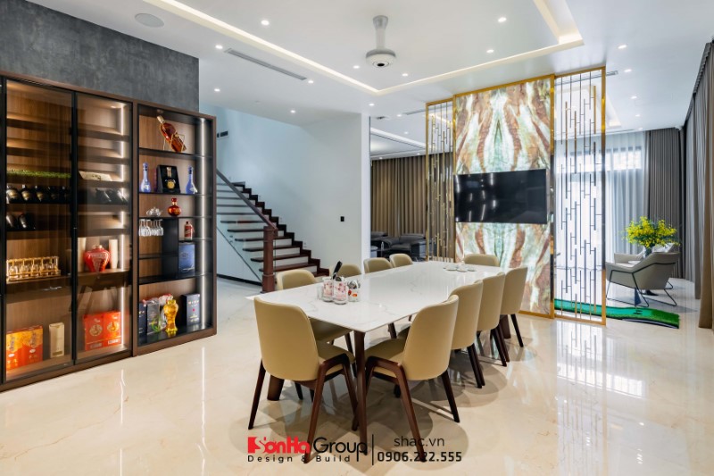 Sơn Hà Group: Công ty thiết kế thi công nội thất biệt thự uy tín với hàng ngàn mẫu thiết kế đẹp, đẳng cấp 35 Thiết kế thi công nội thất biệt thự phong cách hiện đại